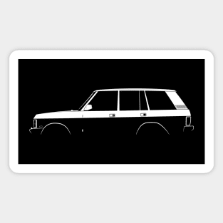 Range Rover (1986) Silhouette Magnet